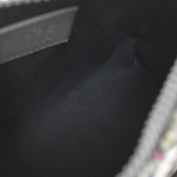 Louis Vuitton Keepall XS Monogram LV Felt Tweed 2WAY Shoulder Bag Handbag Gray - Picture 8 of 9